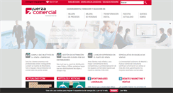 Desktop Screenshot of fuerzacomercial.es