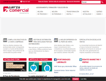 Tablet Screenshot of fuerzacomercial.es